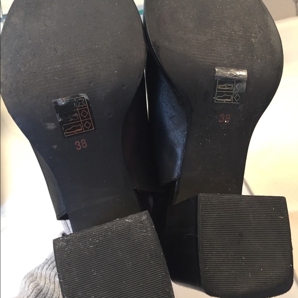 Topshop open toe black Sandals - Picture 4 of 5